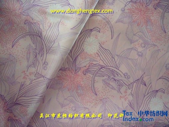 色丁布、印花色丁、印花布